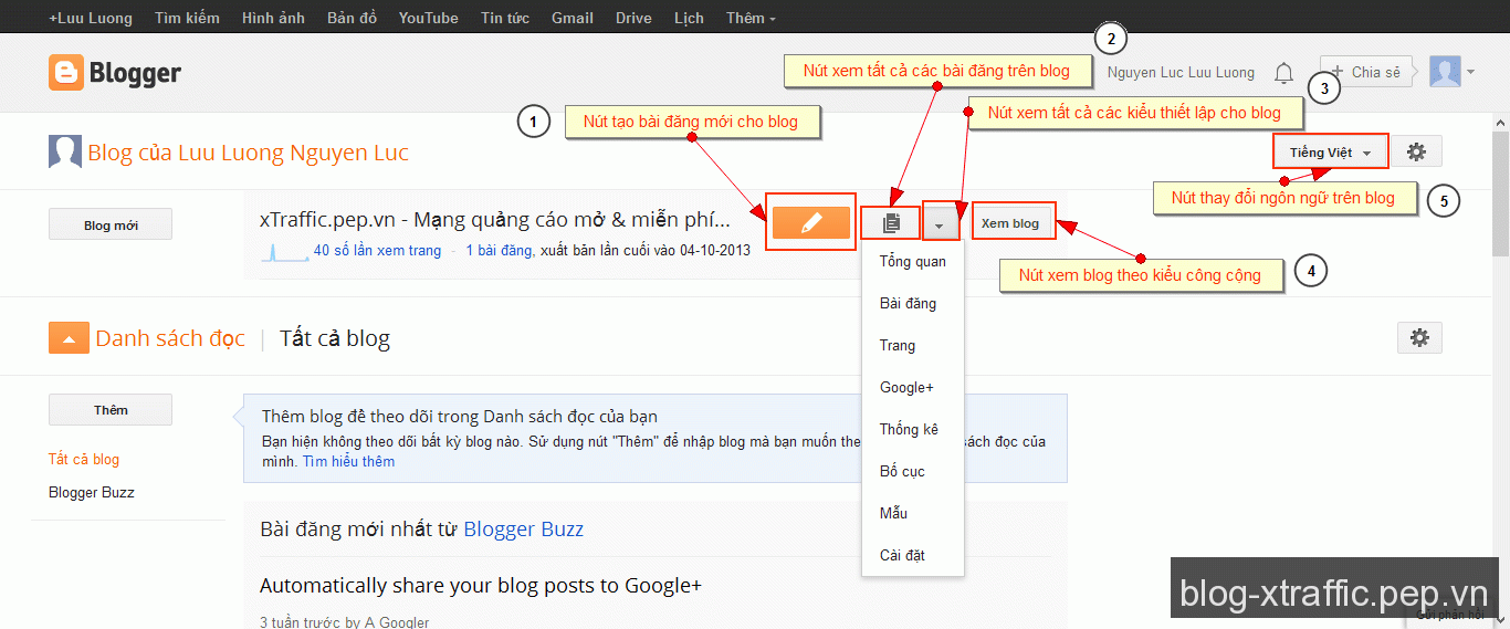 Hướng dẫn đăng ký và sử dụng Blogspot (Blogger) - blogger blogspot - Blogger (Blogspot) Thủ thuật Blog Phát triển website