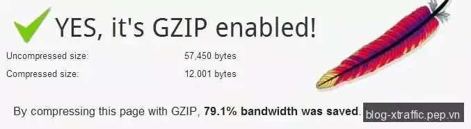 Enable Gzip Compression Apache - Apache gzip htaccess httpd - Phát triển website